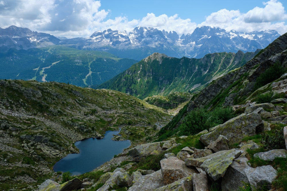 Panorama dal sentiero